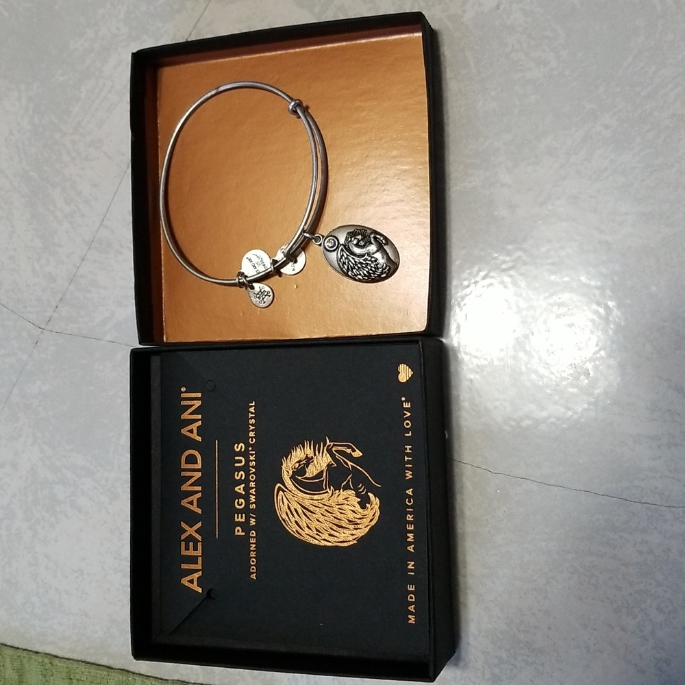 Alex and Ani pegasus bracelet